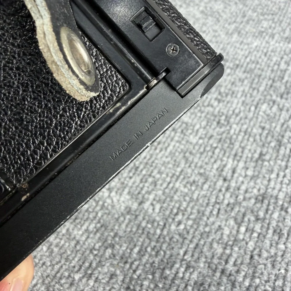 Konica FS-1 35mm SLR Film Camera Black Hexanon AR 50mm‎ F1.7 Lens Japan
